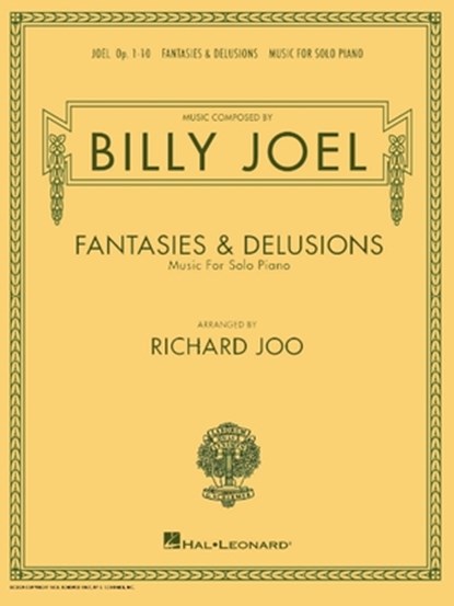 BILLY JOEL - FANTASIES & DELUS, JOEL,  Billy - Paperback - 9780634038358