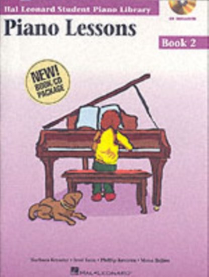 Piano Lessons Book 2 & Audio, Hal Leonard Student Piano Library - Gebonden - 9780634055553