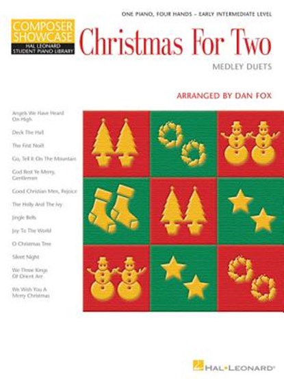 Christmas for Two - Medley Duets, Dan Fox - Paperback - 9780634068669