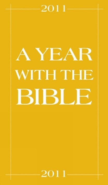A Year with the Bible 2011 (10 pack), Westminster John Knox Press - Paperback - 9780664223687