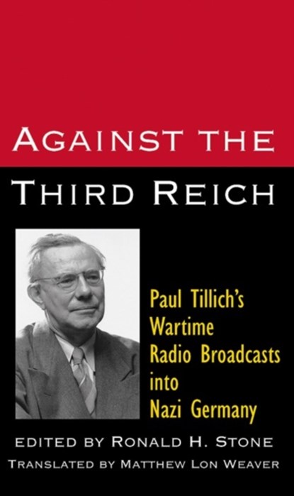 Against the Third Reich, Paul Tillich - Paperback - 9780664257705