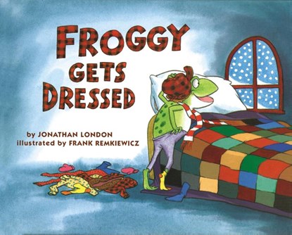 Froggy Gets Dressed Board Book, Jonathan London - Gebonden - 9780670876167
