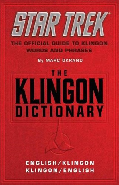 Klingon Dictionary, Marc Okrand - Paperback - 9780671745592