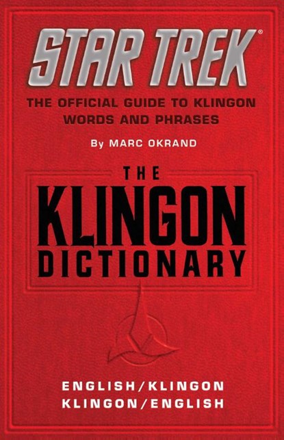 Klingon Dictionary, Marc Okrand - Paperback - 9780671745592