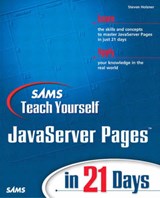 Sams Teach Yourself JavaServer Pages in 21 Days - Steven Holzner - 9780672324499