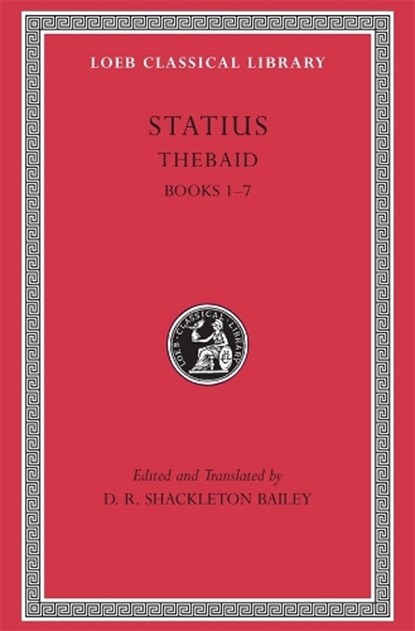 Thebaid, Volume I, Statius - Gebonden - 9780674012080