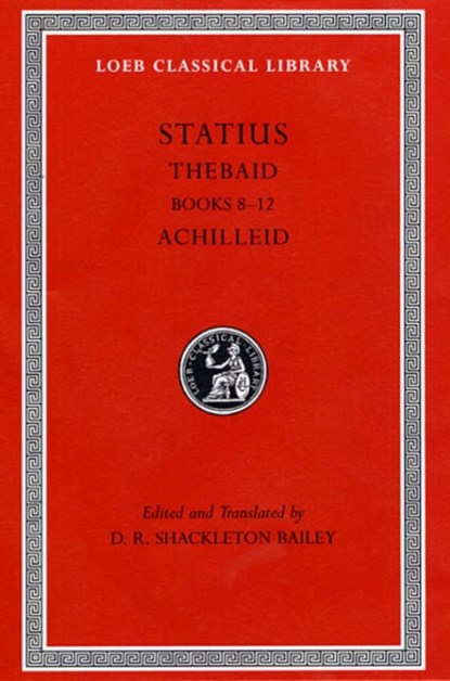 Thebaid, Volume II, Statius - Gebonden - 9780674012097