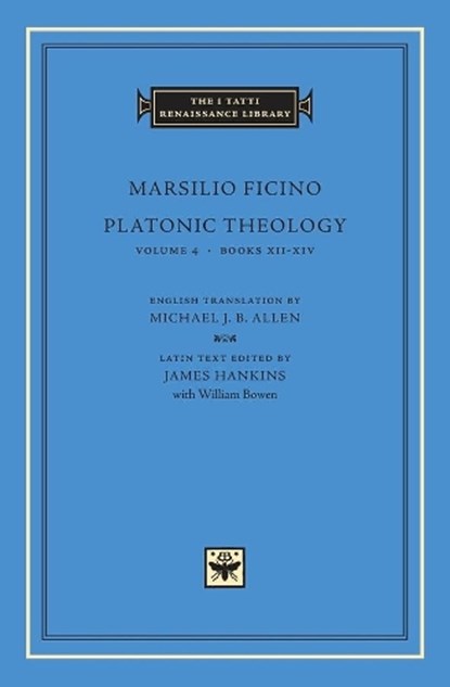 Platonic Theology, Marsilio Ficino - Gebonden - 9780674014824