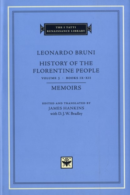 History of the Florentine People, Leonardo Bruni - Gebonden - 9780674016828