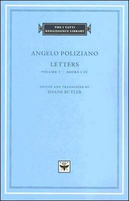 Letters, Angelo Poliziano - Gebonden Gebonden - 9780674021969
