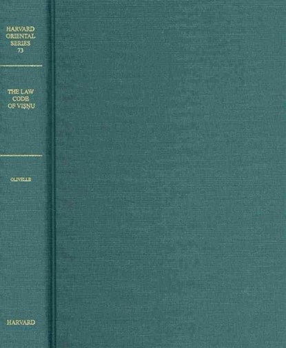 The Law Code of Visnu, Patrick Olivelle - Gebonden - 9780674051393