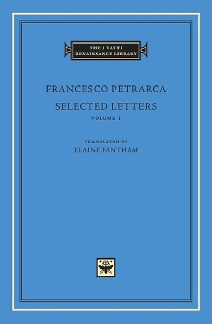 Selected Letters, Volume 1, Francesco Petrarca - Gebonden - 9780674058347