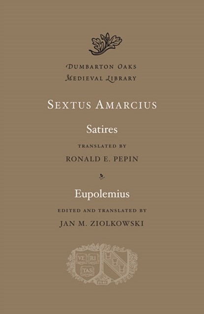 Satires. Eupolemius, Sextus Amarcius - Gebonden - 9780674060029