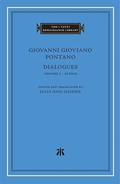 Dialogues, Giovanni Gioviano Pontano - Gebonden - 9780674237186