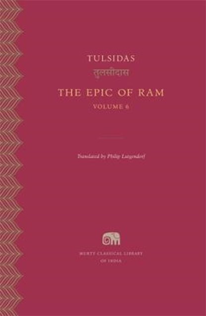 The Epic of Ram, Tulsidas - Gebonden - 9780674258211
