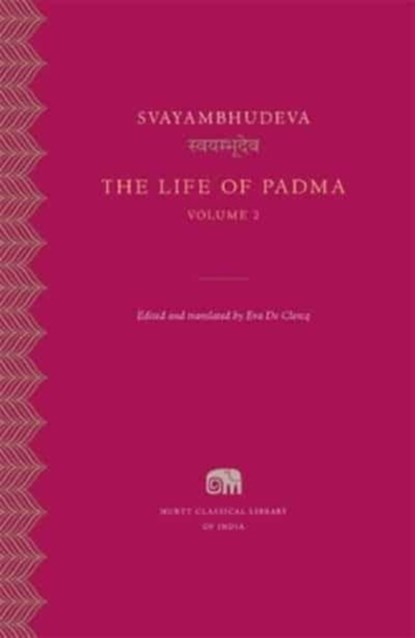 The Life of Padma, Svayambhudeva - Gebonden - 9780674271234