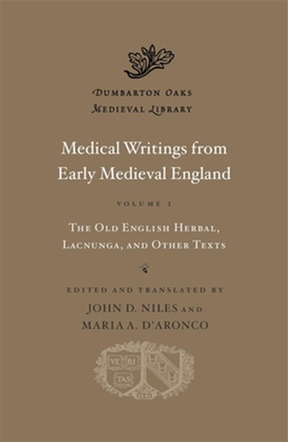 Medical Writings from Early Medieval England, John D. Niles - Gebonden - 9780674290822