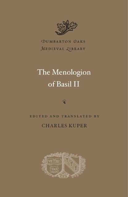 The Menologion of Basil II, Charles Kuper - Gebonden - 9780674291027