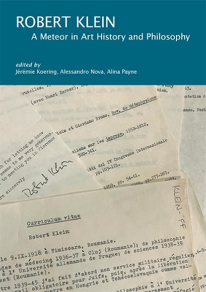 Robert Klein, Jeremie Koering ; Alessandro Nova ; Alina Payne - Paperback - 9780674294219