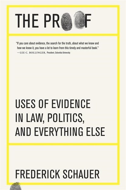 The Proof, Frederick Schauer - Paperback - 9780674295568