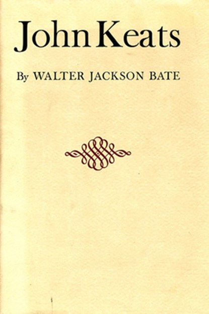 John Keats, Walter Jackson Bate - Paperback - 9780674478251