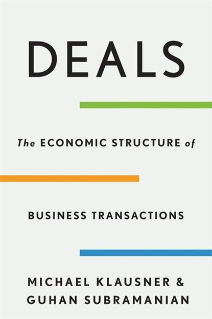 Deals, Michael Klausner ; Guhan Subramanian - Gebonden - 9780674495159