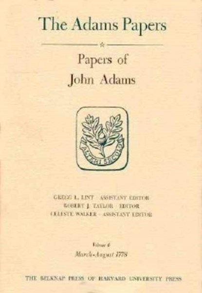 Papers of John Adams, John Adams - Gebonden - 9780674654433