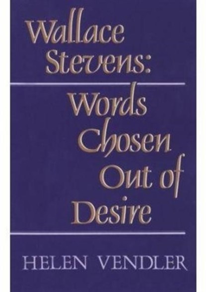 Wallace Stevens, Helen Vendler - Paperback - 9780674945753