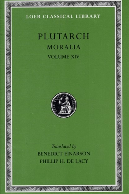 Moralia, XIV, Plutarch - Gebonden - 9780674994720