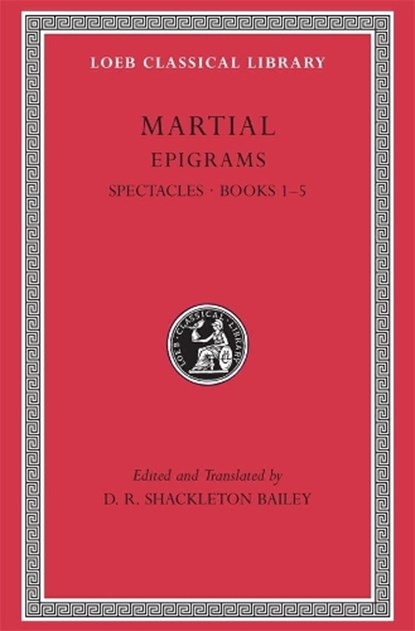 Epigrams, Martial - Gebonden - 9780674995550
