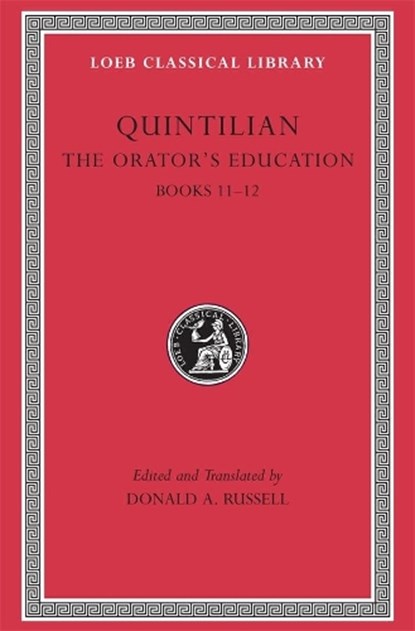 The Orator’s Education, Volume V, Quintilian - Gebonden - 9780674995956