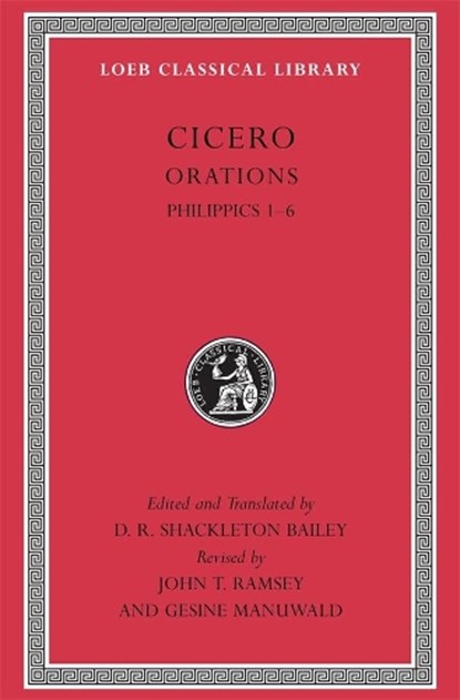 Philippics 1–6, Cicero - Gebonden - 9780674996342