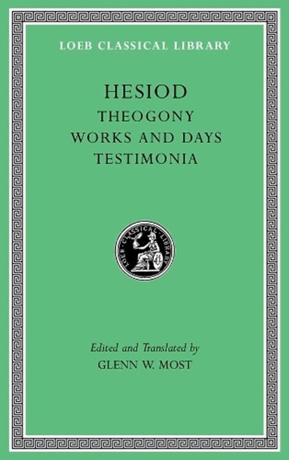 Theogony. Works and Days. Testimonia, Hesiod - Gebonden - 9780674997202