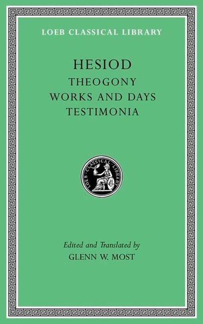 Theogony. Works and Days. Testimonia, Hesiod - Gebonden - 9780674997202
