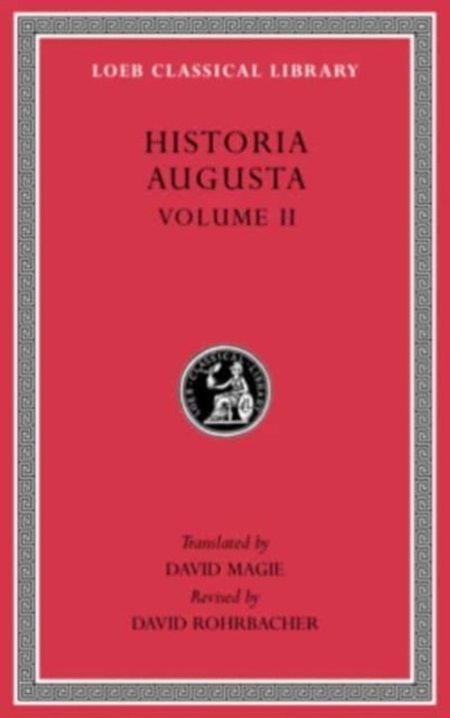 Historia Augusta, Volume II, niet bekend - Gebonden - 9780674997455