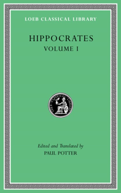 Hippocrates, Volume I, Hippocrates - Gebonden - 9780674997479