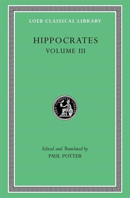 Hippocrates, Volume III, Hippocrates - Gebonden - 9780674997684
