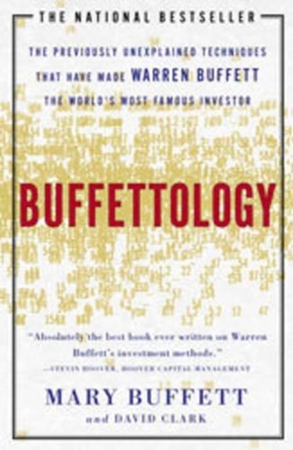 Buffettology, Mary Buffett ; David Clark - Paperback - 9780684848211