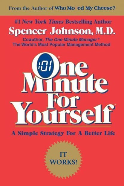One Minute for Yourself, M.D. Spencer Johnson - Paperback - 9780688163563