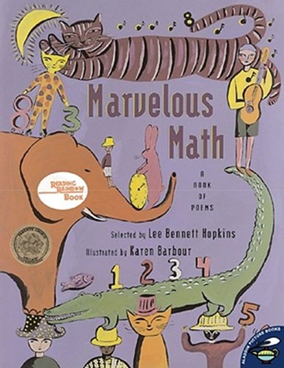 Marvelous Math: A Book of Poems, Lee Bennett Hopkins - Paperback - 9780689844423