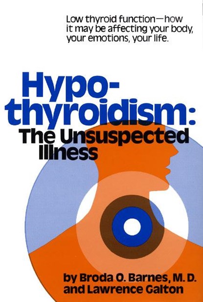 Hypothyroidism The Unsuspected Illness, Barnes - Gebonden - 9780690010299
