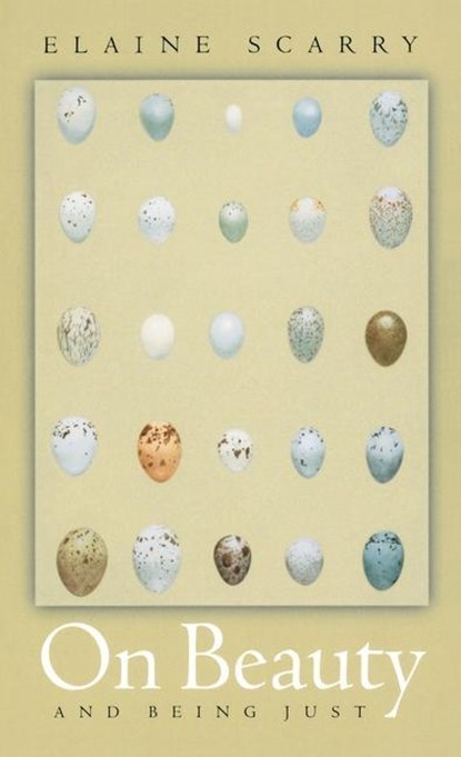 On Beauty and Being Just, Elaine Scarry - Paperback - 9780691089591