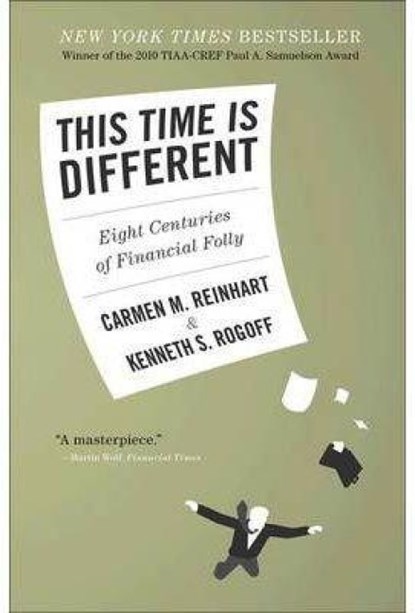 This Time Is Different, Carmen M. Reinhart ; Kenneth S. Rogoff - Paperback - 9780691152646