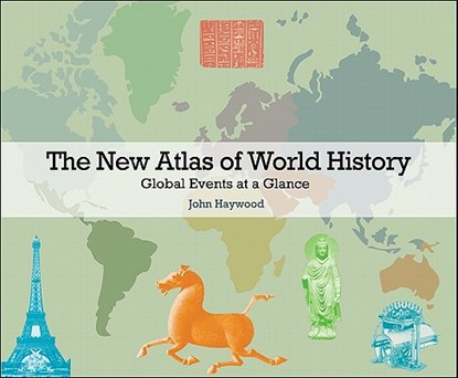 The New Atlas of World History: Global Events at a Glance, John Haywood - Gebonden - 9780691152691