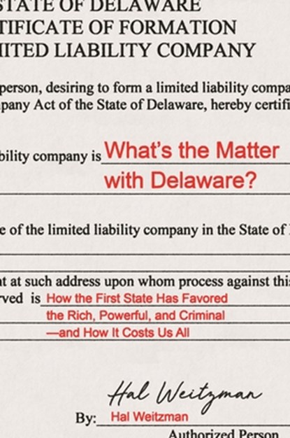 What’s the Matter with Delaware?, Hal Weitzman - Gebonden - 9780691180007