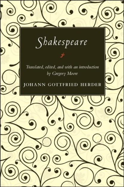Shakespeare, Johann Gottfried Herder - Paperback - 9780691242163