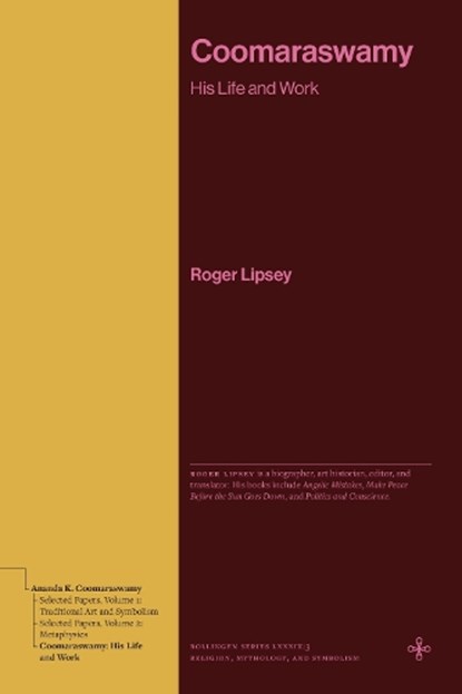 Coomaraswamy, Robert E. Lipsey ; Roger Lipsey - Gebonden - 9780691277554