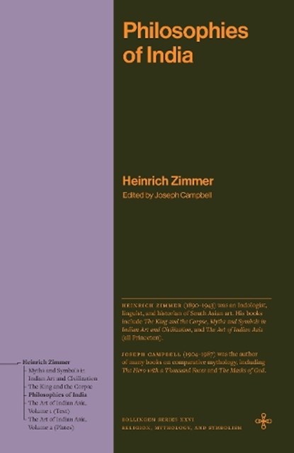 Philosophies of India, Heinrich Zimmer - Gebonden - 9780691279442