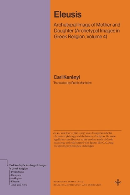 Eleusis, Karl Kerenyi - Gebonden - 9780691281841