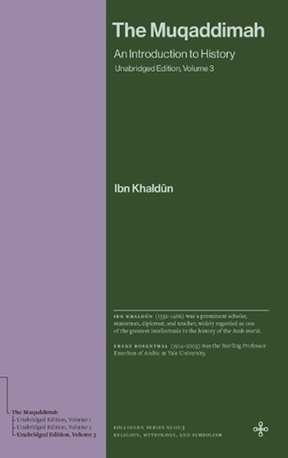 The Muqaddimah, Ibn Khaldun - Gebonden - 9780691281988